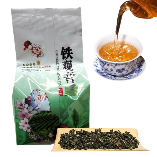 Tieguanyin Oolong Çayı 50g Organik Yüksek Dağ Gaoshan Ulong Çayı Gevşek Yaprak Tie Guan Yin Çin Tieguanyin Oolong Çayı