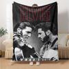 Elvis Presley Blanket Soft Cozy Suitable for Bed Chair Office Chair All-Season Use Warmthful Decor Perfect Gift for Relatives and Friends