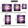 2Pcs Polyester Black Bat Dead Printing Window Curtains Birthday Party Decoration Backdrop Drapes for Living Room
