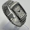 Used Beautiful Condition, Emporio ARMani AR-0243, Silver, Tank-shaped, Men's, New Battery