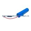 3.7V 18650 Lithium Battery with Wires & Protection Board for Small Fans, Speakers, Toys - Cylindrical Pack