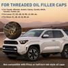 Threaded Engine Oil Filling Funnel with Filter Screen Spill Proof Oil Change Gadget Perfect for Scion Car Quick Oil Replacement