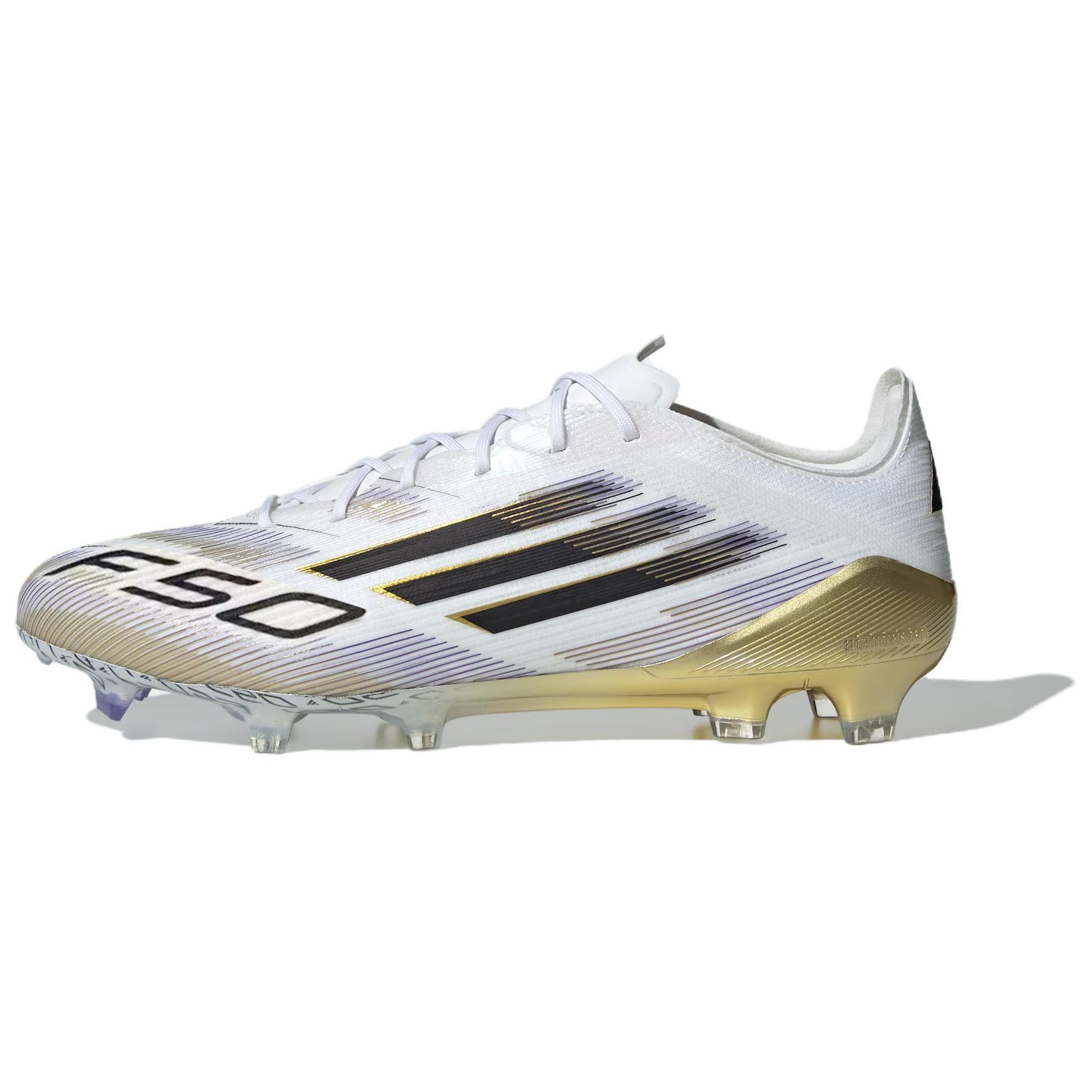 adidas F50 Elite FG Cloud White Black Gold Metallic Men s JH7617 EU 40