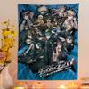 Anime Game Danganronpa Chart Tapestry Art Science Fiction Room Home Decor Cheap Hippie Wall Hanging