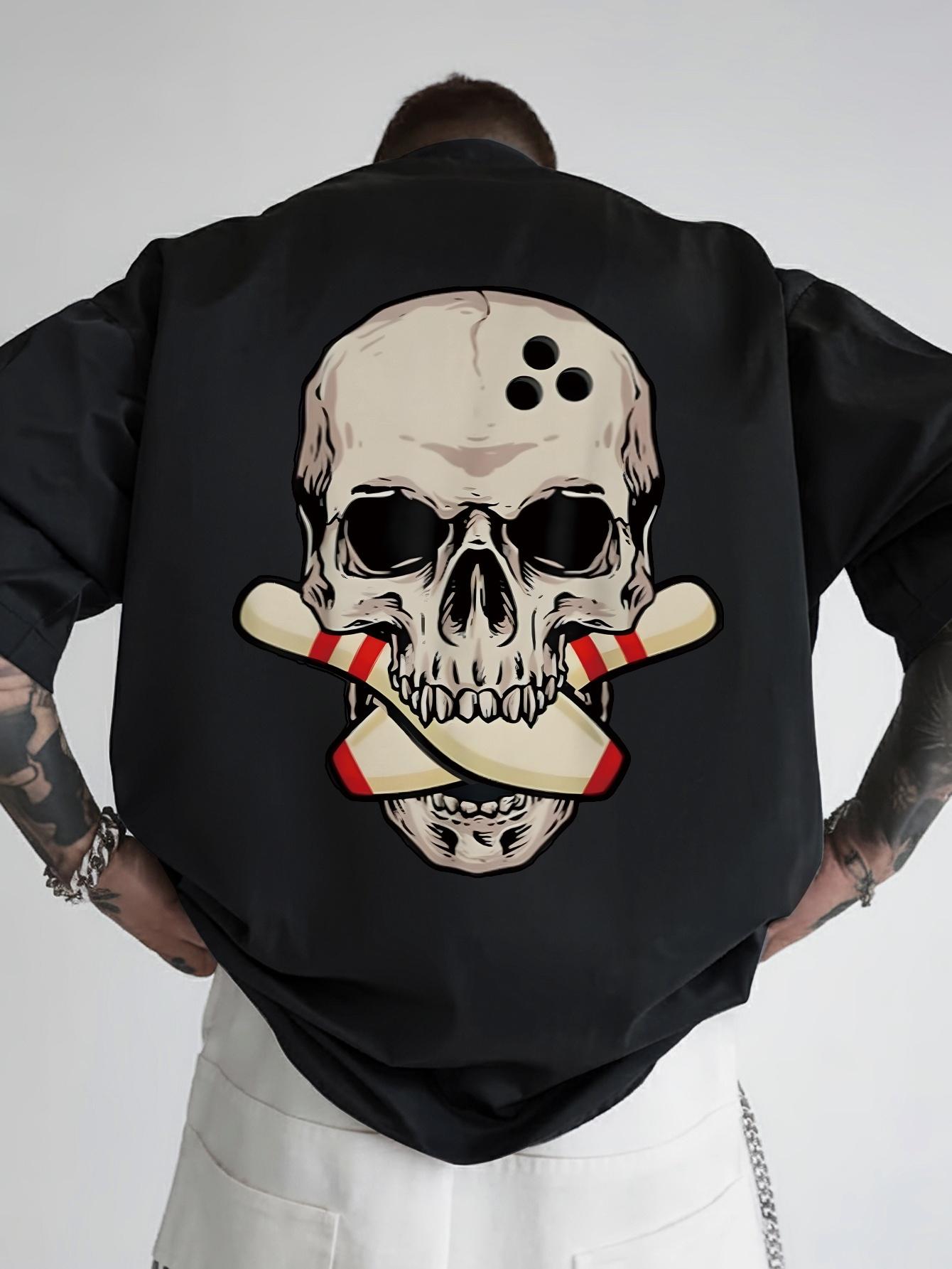 A T-shirt with a Funny Print on The Back XL