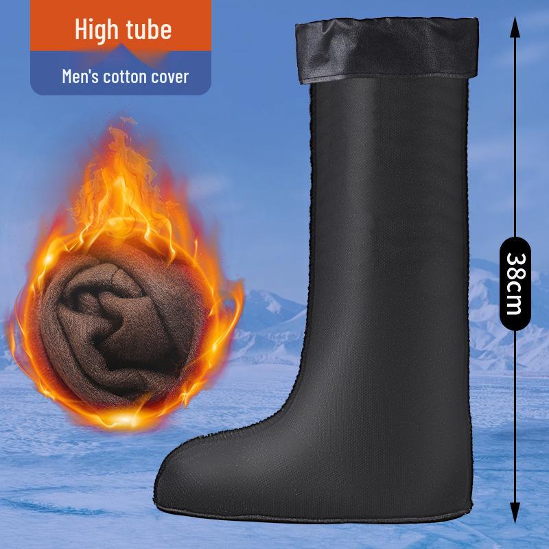High School Niedrig geschnittene Regenstiefel mit herausnehmbarem Samtfutter für Winterwärme und Wasserschutz