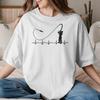 Fishing is Calling Unisex Unisexs T Shirt FisherUnisex Fish Creative Tee Shirt Crew Neck TShirts Cotton Plus Size Clothes