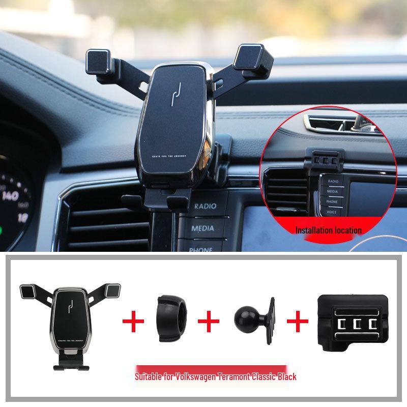 Trådlös laddningshållare för telefon för VW Teramont/Golf 7