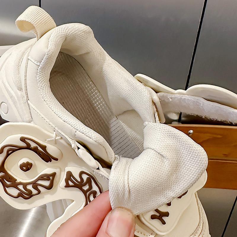 Весна и осень Новая детская обувь для девочек Спортивная обувь с заячьими ушками — фото 14