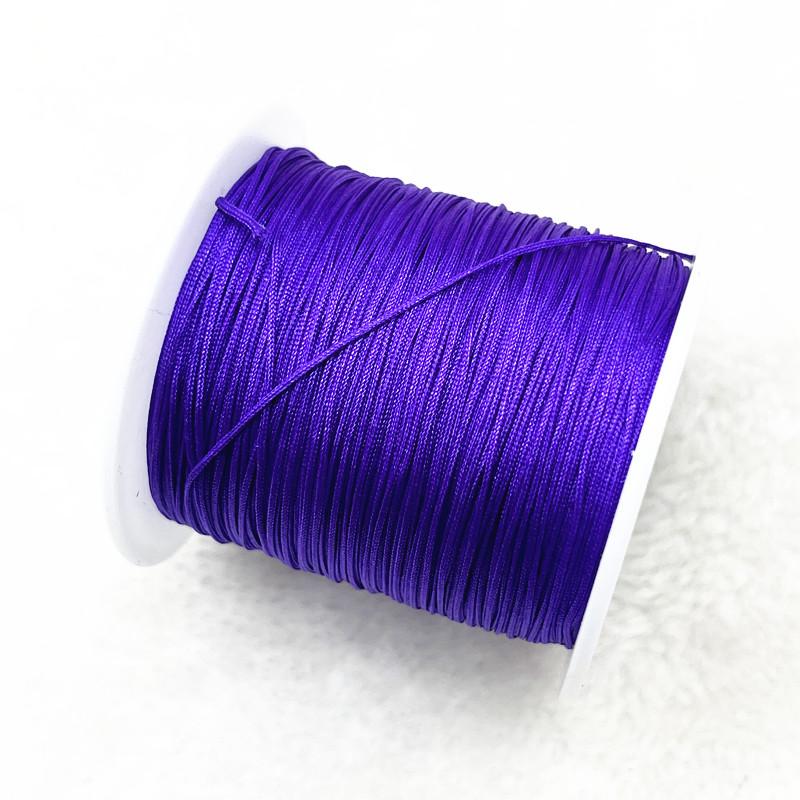 30M/Roll 0.4mm Nylon Cord Thread Chinese Knot Macrame Cord Bracelet Braided String DIY Tassels Beading Shamballa String Thread