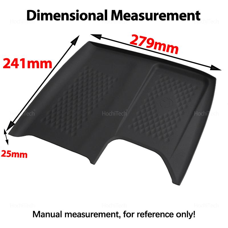 Fast Wireless Charging Pad Non-Slip Mat Car Storage Lightweight Phone Wireless Charger Mat for Toyota Grand Highlander 2025-2025