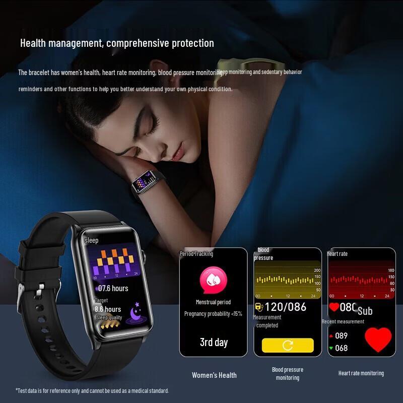 KPEP Smart Health & Wellness Tracker with Bluetooth Calling (CN version)