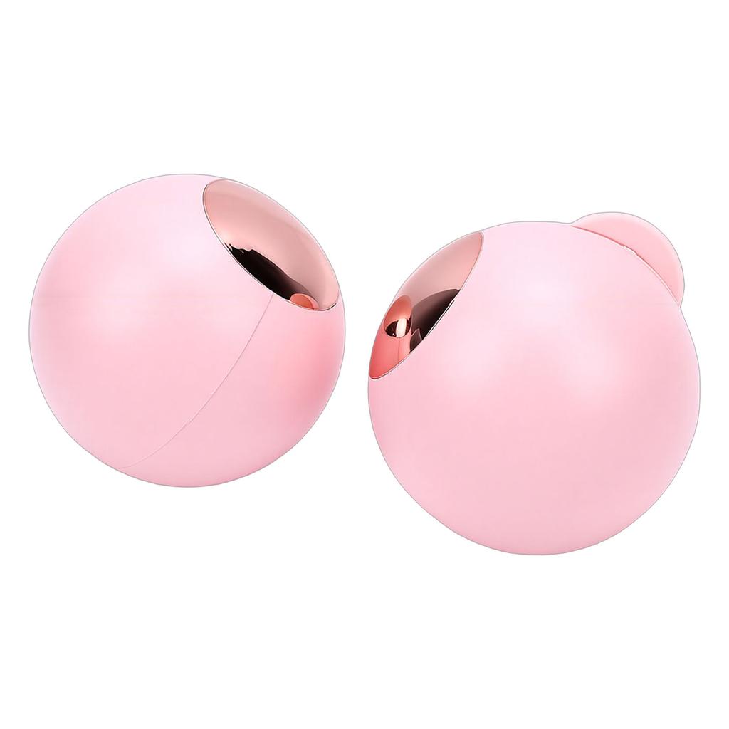 2pcs Portable Lint Roller Washable Reusable Lint Roller Ball for Clothes Sofa Hair Pet Fur Pink Gold