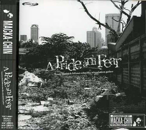 

CD MACKA-CHIN - A Pride and Fear-Town in which fell TOCT26061PROMO Japan ObiJapanese Pop/Rock Used