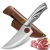Kitchen Knives All-steel Chef Slaughter Knife for Cutting Bone Meat Small Kitchen Household Cooking Stainless Steel Boning Knife