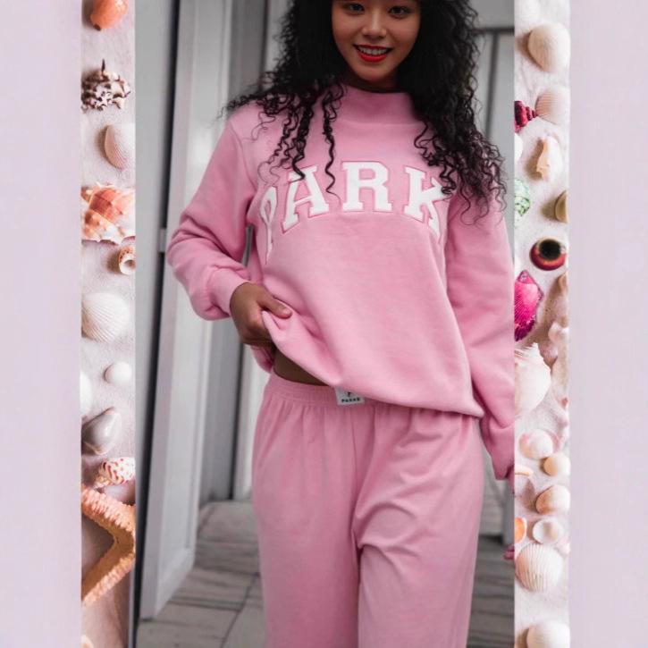 Women's Casual Embroidered Long Sleeve Sweatshirt Hoodie