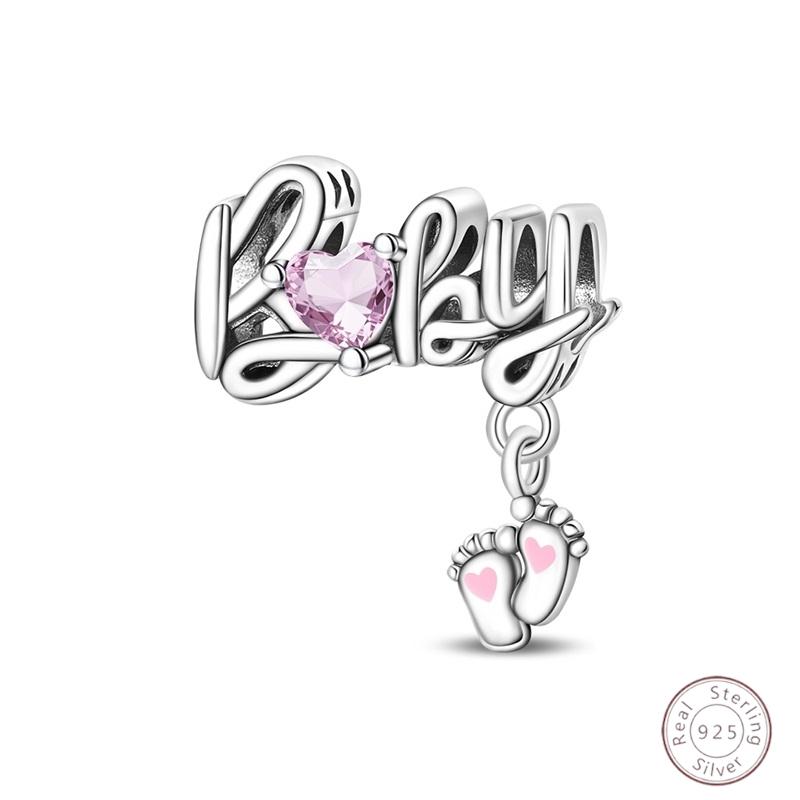 Copper Purple Classic Retro Heart Lotus Angel Shape Pattern Charms Beads Fit 3Mm Original Bracelet Diy Jewelry Gift