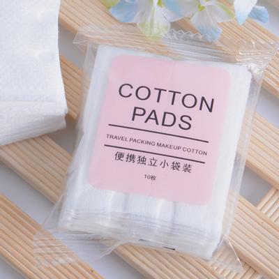 10Pcs Cosmetic Water Round Soft Cotton High Absorption Disposal Makeup Remover Pads
