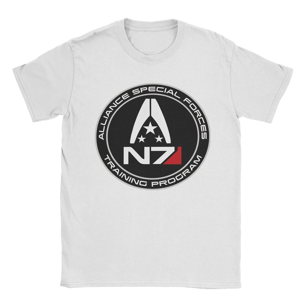 Mass Effect N7 T Shirt Beach Street Style TShirts Cotton Leisure Tee Shirt For Male Casual Top Tees