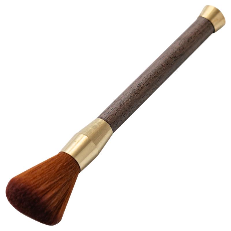 Kaffekvarn med trähandtag Mjuk borste - Fäller inte Rengörare för bänkskiva och Kaffepulverborste