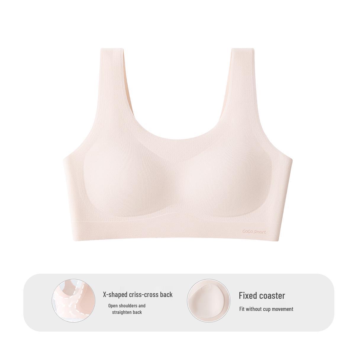 Teen Girls Seamless Underwear & Bra Set (Ages 13-15) 2XL height 160-175cm weight 60-67.5kg