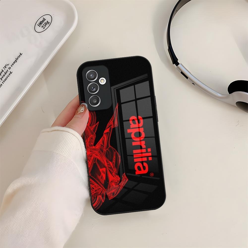 Cool A-Aprilias Racing Phone Case Glass For Samsung S24 S26 S23 S20 S25 S21 S22 Ultra Fe Plus A05 A06 A16 A26 A36 A56 Coque