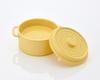 Skater Microwave Pot with Dishwasher Dull Made In Cocotte-Style Colander, Safe, 1600ml, 18cm, Yellow, Japan, MWCP2-A