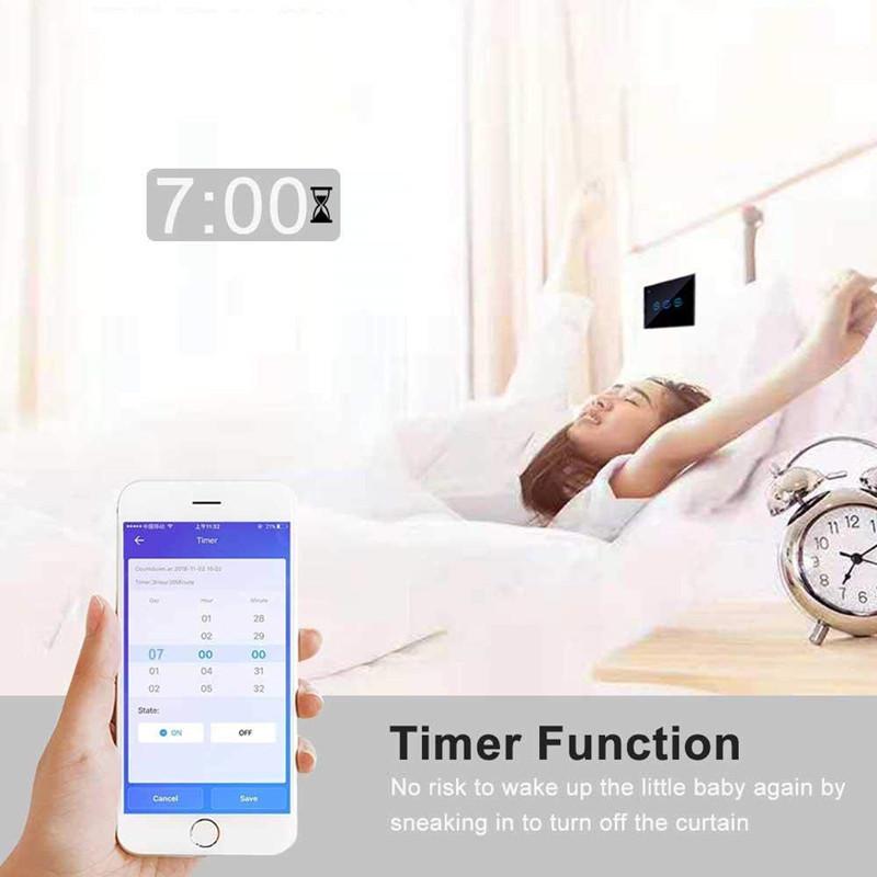 Graffiti WiFi Smart Mini Curtain Module with Alexa Voice Control & Timer
