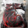 Animation Series 3D Digital Printing Three-Piece Bedding Kit Bed Sheet Quilt Cover
