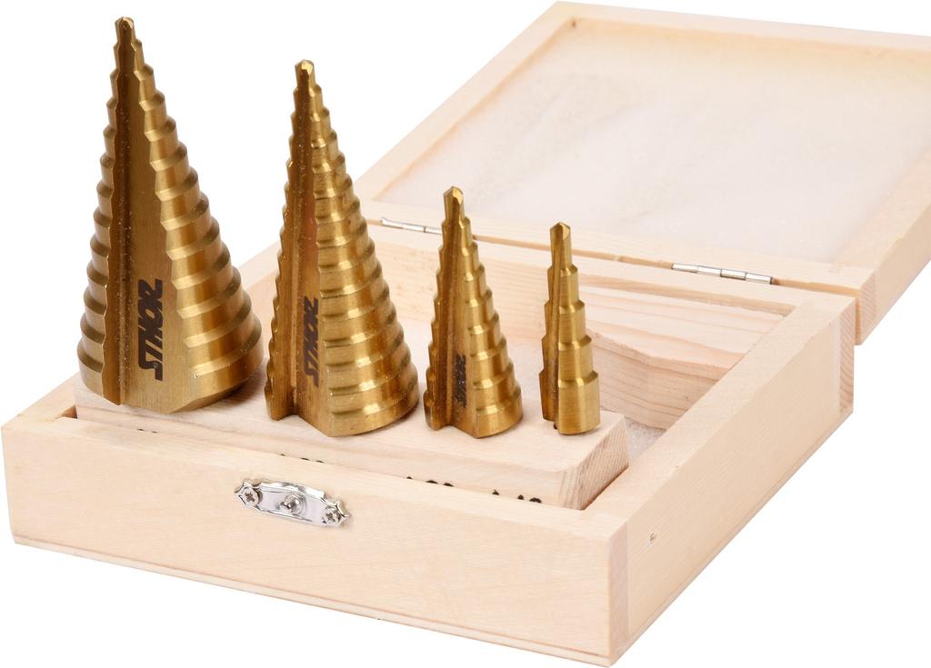 4-PIECE STEP DRILL SET - W-22617