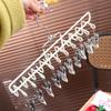 Portable Baseball Hat Organizer Rack 10 Clips Towel Hanger Clip  for Travel