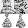 Women Vintage Printing Bodycon Sleeveless Casual Dress Evening Party Swing Prom
