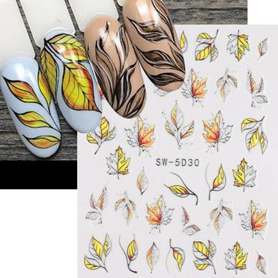 Exquisite Nail Sticker Creative Pattern Charming Decorative