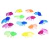 10 teile/satz Kinder Weiche Gummi Gold Fisch Baby Bad Spielzeug für Kinder Simulation Mini Wasser Fisch Kind Lustige Schwimmen Strand geschenke