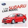 1/36 Subaru WRX STI Car Styling Licensed Diecast Car Model Toy Alloy Metal High Simulation for Collection Gifts F44