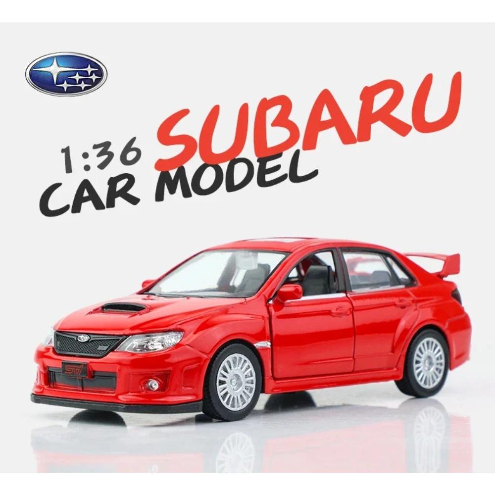 1/36 Subaru WRX STI Car Styling Licensed Diecast Car Model Toy Alloy Metal High Simulation for Collection Gifts F44