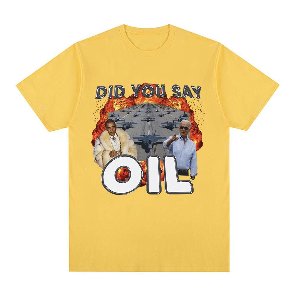 

2026Did You Say Oli Meme Graphic Tshirt Unisex Clothing Fashion Hip Hop Vintage Short Sleeve Tshirts Casual Tee Shirt 4XL