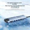 Type-C USB Hub: Docking Station with HDMI Screen Mirroring for Laptops, Tablets, and Phones