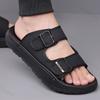 Men's Slippers 2025 Summer Breathable Outdoor Beach Sandals Non Slip Flip Flops New Flat Slippers High Quality Men's Shoes