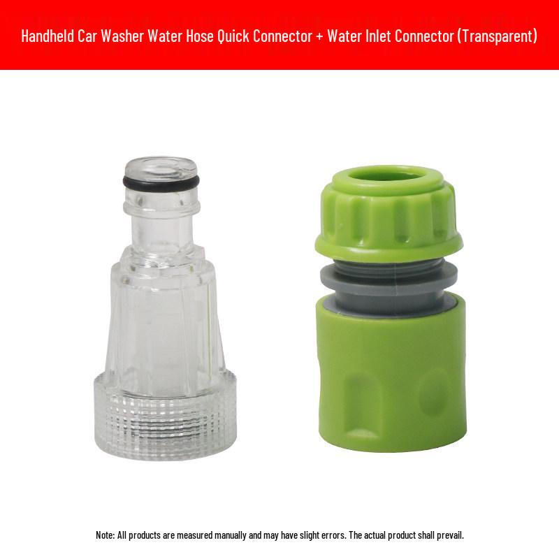 Portable High-Pressure Car Washer Water Inlet Hose Quick Connector