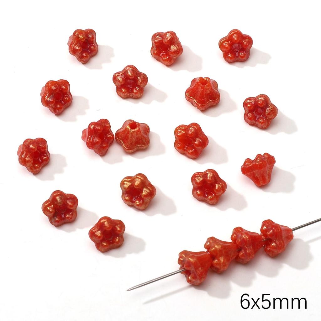 1-20 Buc Margele de Sticlă Cehești Margele Distanțiere Vrac pentru Confecționarea Bijuteriilor DIY Brățară Colier