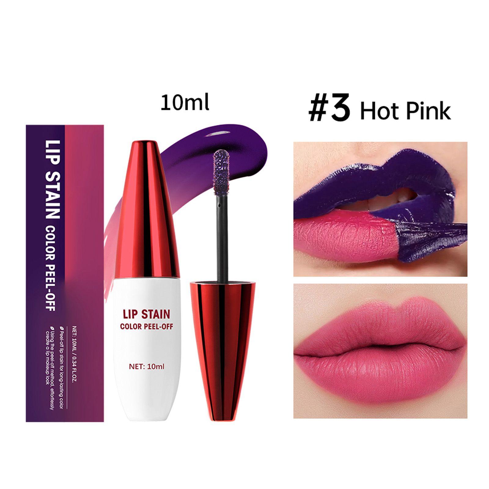 

Lip Stain Color Peel-off Long Lasting Waterproof Peel-off Lip Gloss