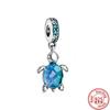 2025 Hot Sale 925 copper Balloon Rainbow Unicorn Charm Bead Fit Original Pantaro Bracelet Making Fine DIY Zircon For Women