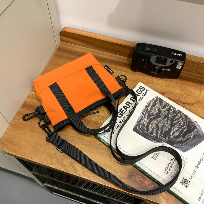 Trendy Brand Mini Tote Bag Women'S Change Bag Double Shoulder Hanging Bag Key Bag Earphone Bag Shoulder Bag Casual Messenger Bag Men