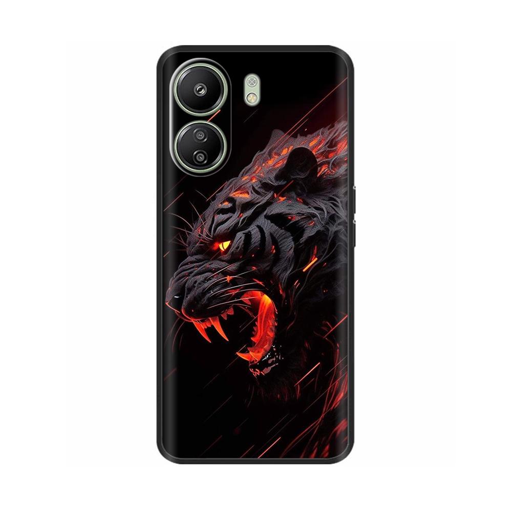 Case For Xiaomi Redmi 13C 4G Case Phone Cover Cool Sweet Soft Smooth Liquid Silicone Back Cover For Redmi 13 C Redmi13C Fundas