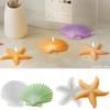Diy Diffuser Plaster Candle Ornament Silicone Mold Drip Mirror Starfish Shells Hanging Keychain Making Aromatherapy Moulds
