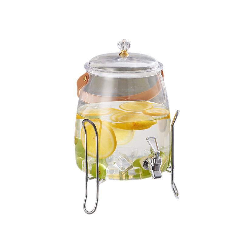 Large Capacity Household Cold Water Kettle with Faucet for Juice, Tea, or Wine Soaking