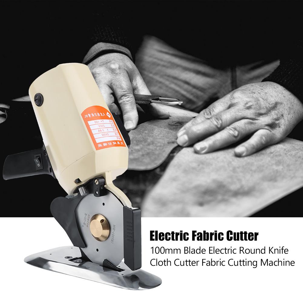 TY‑100 Blade Electric Round Knife Cloth Cutter Fabric Cutting Machine