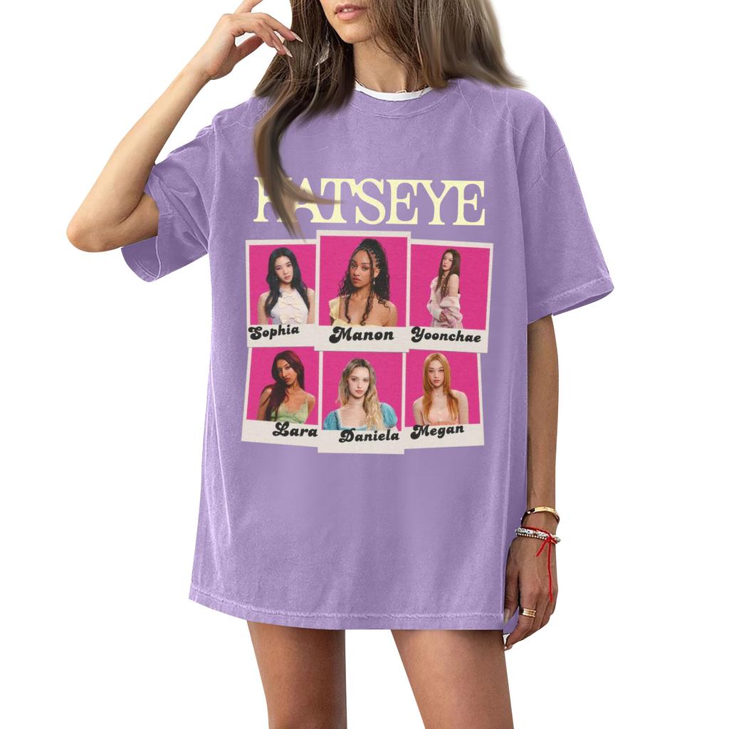 Women's Round Neck Printed Short-sleeved T-shirt Top