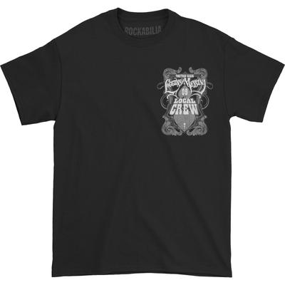 Men's Loggins & Messina Local Crew 2009 T-shirt X-Large Black